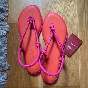 NWT Pink & Orange Havaianas Sandals Sz 38-39